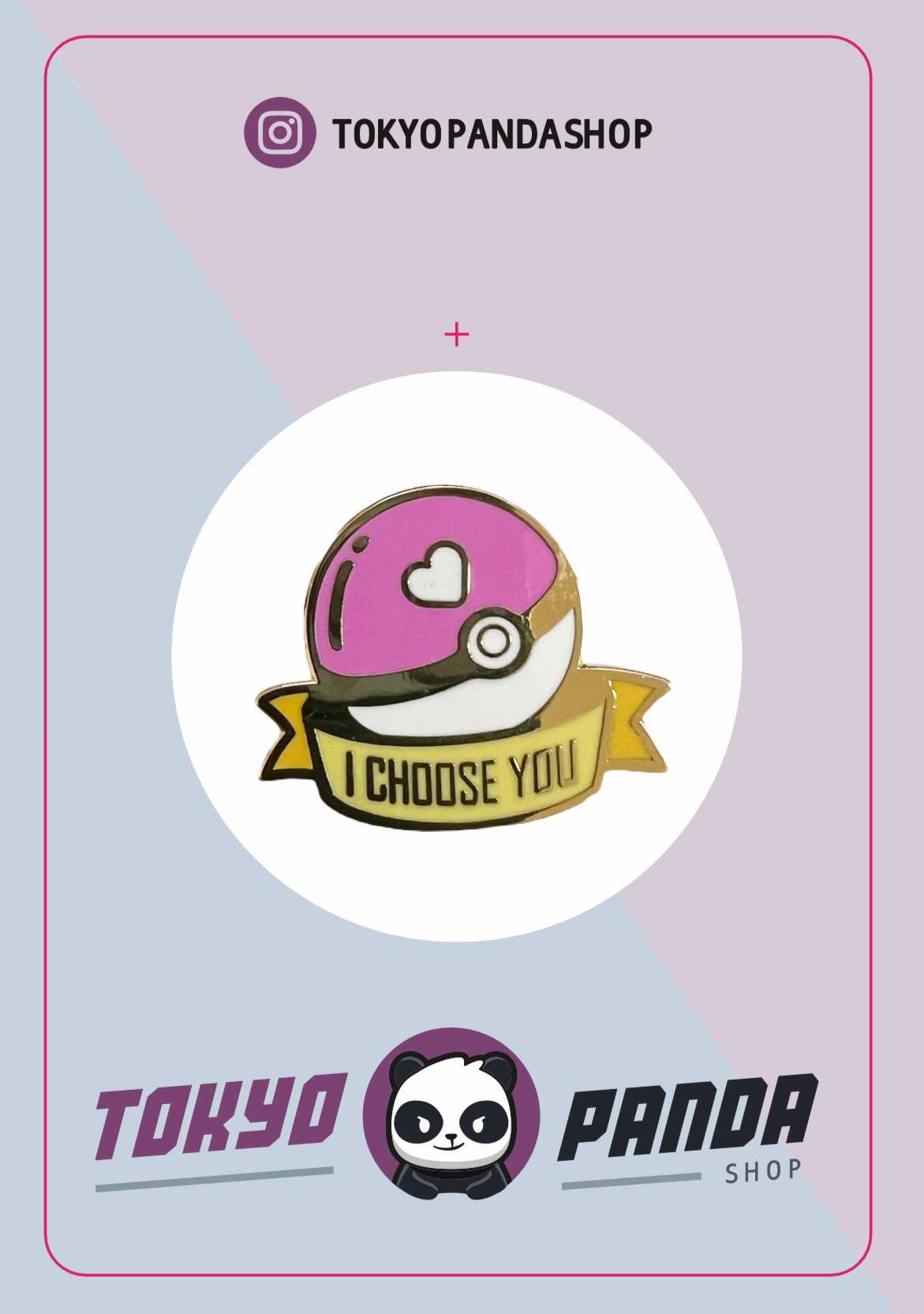 Pokemon Poke Ball Metal Enamel Pin