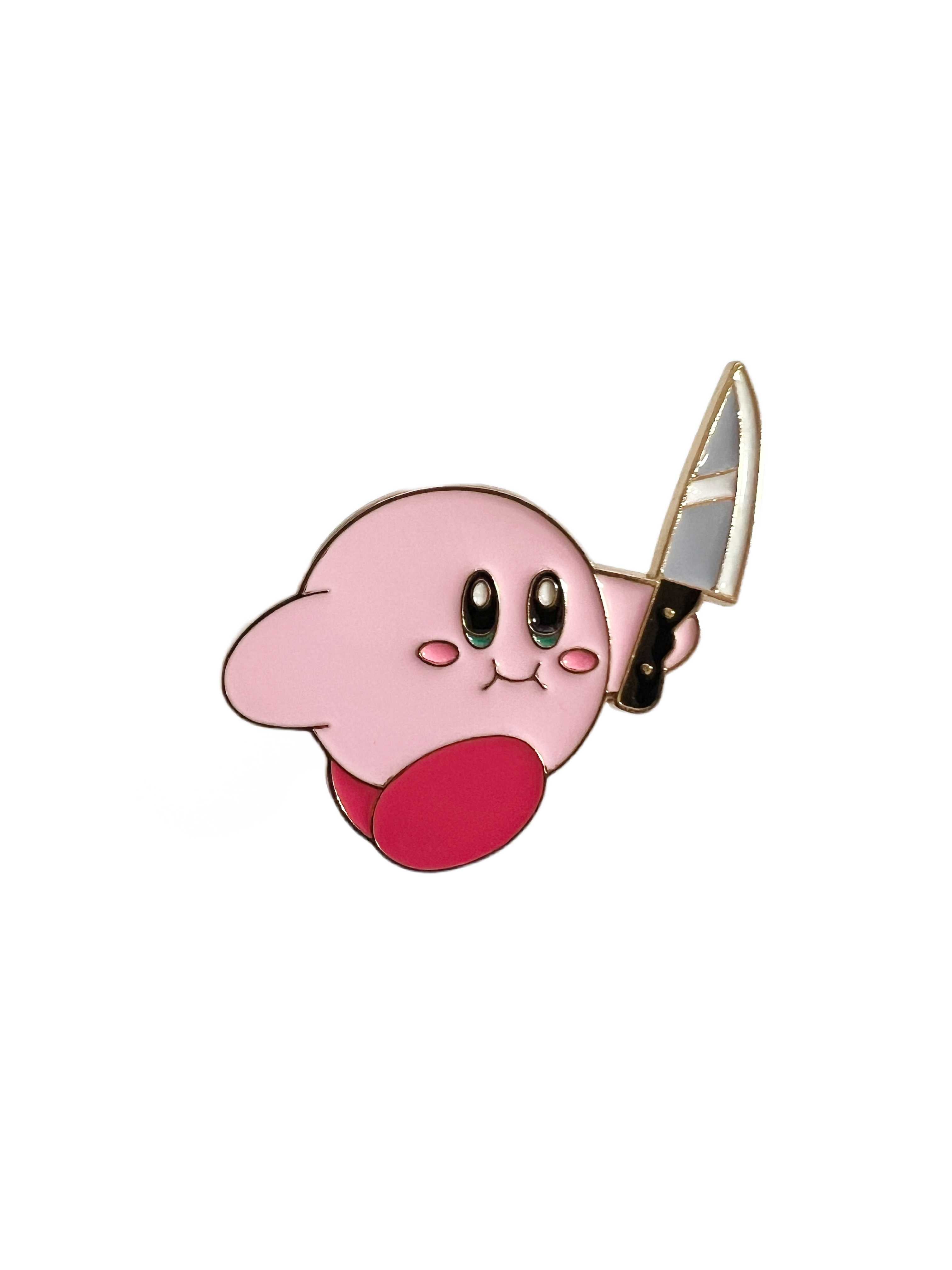 Kirby With A Knife Pin – Shut Up And Take My Yen