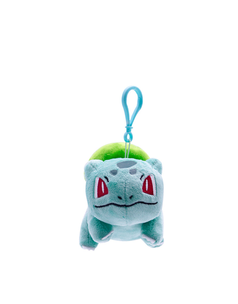 Pokemon Burbasaur Genuine Plush Rag Bag Charm Doll with Hook 5.1" Cute Design CUTE CRUSH