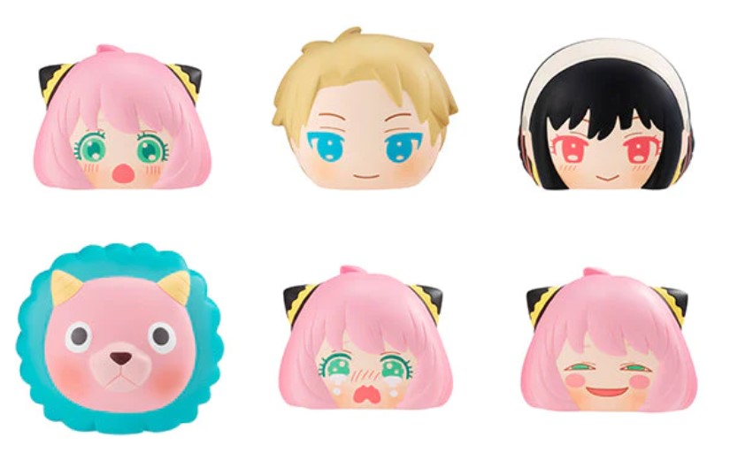 SPY x Family Squishy Bread Keychain Blind Box www.cutecrushco.com