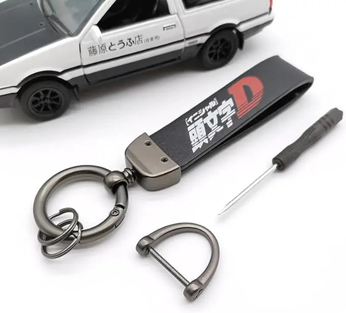 Initial D Keychain 1 pcs with a Tool