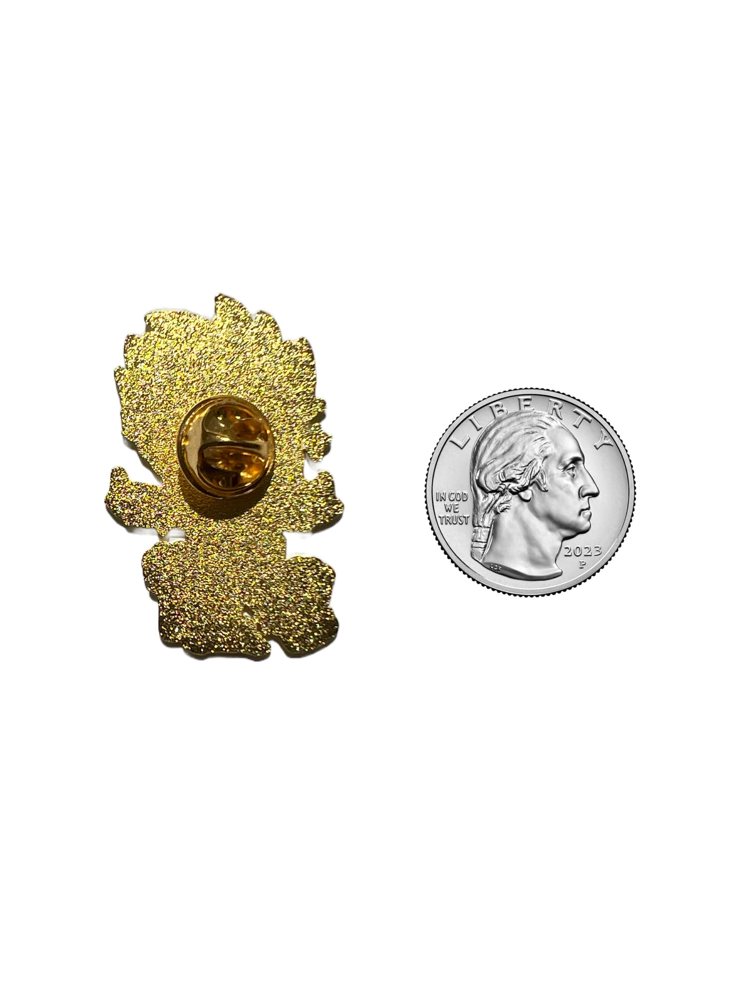 Gold tenshipin streetwear Gojo pin buy