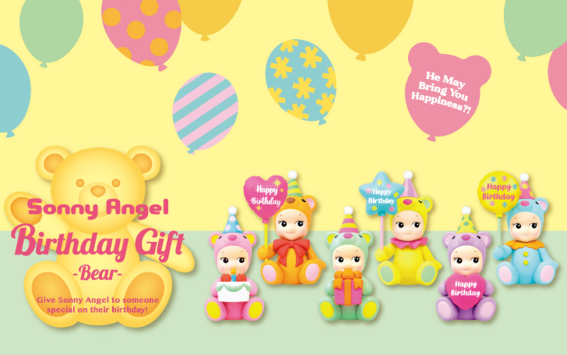 Sonny Angel Mini Figure Birthday Gift Bear Dreams USA