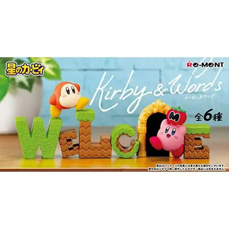 Re-Ment Kirby & Words Box Figure Waddle Dee Anime Toy 1 Random Box