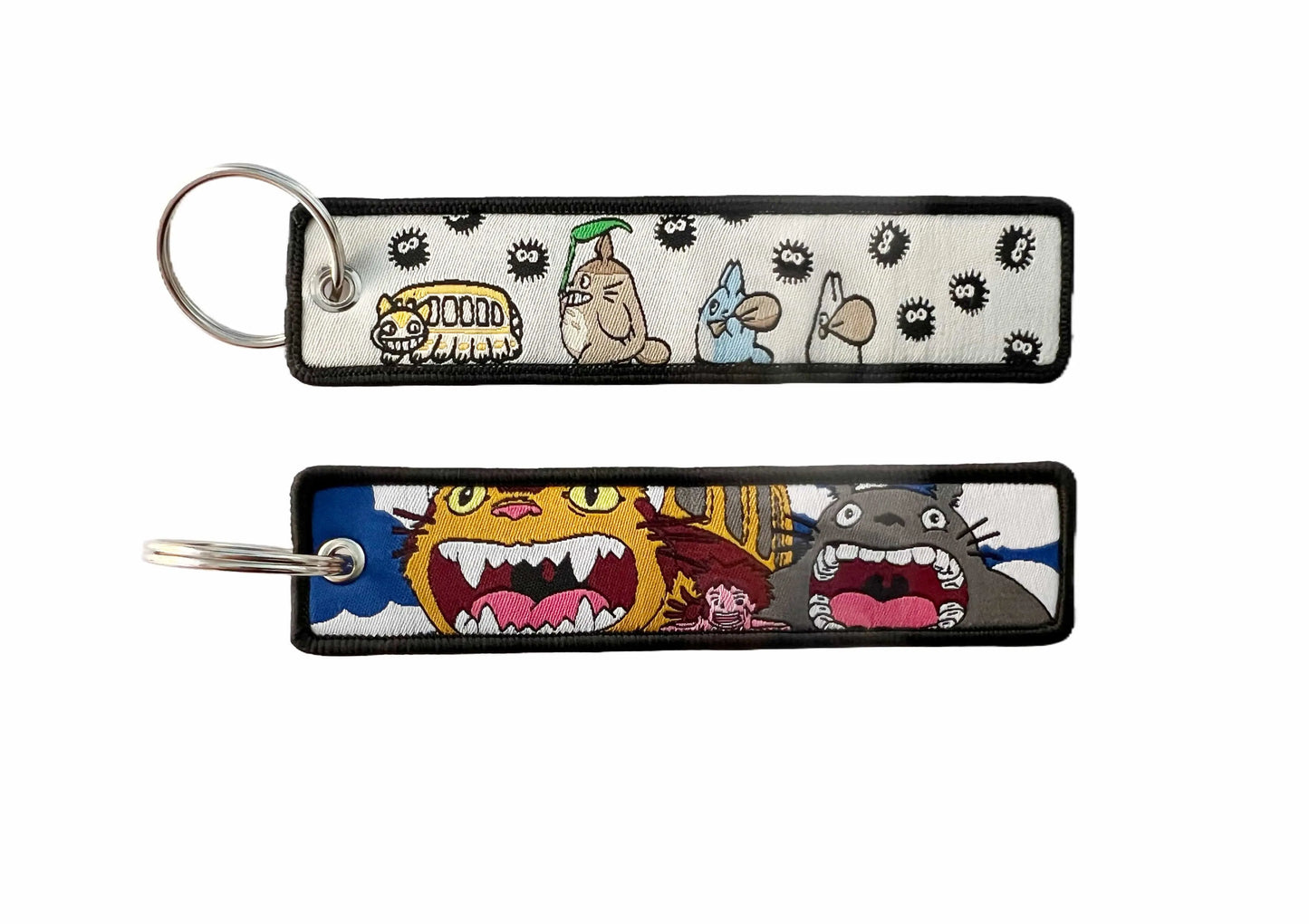 Tototo x Cat Bus Fabric Keychain 1 pcs