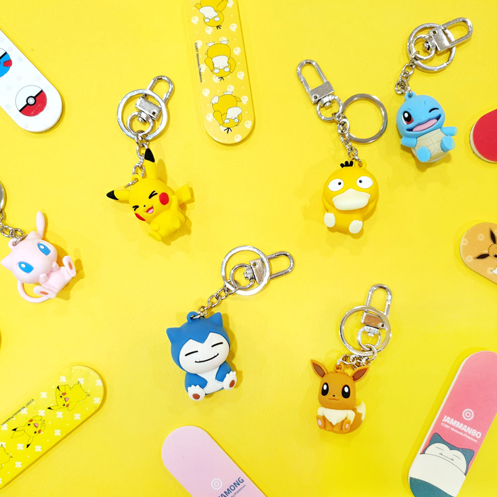 pokemon figure keychain