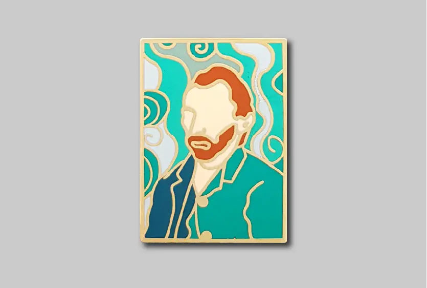 Vincent van Gogh Enamel Pin Badge