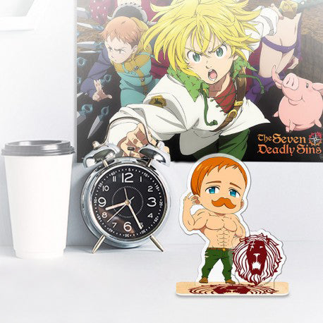 seven deadly sins escanor figure desk anime official